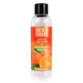 Массажное масло Sexy Sweet Fresh Orange с ароматом апельсина и феромонами - 75 мл. - Биоритм - купить с доставкой в Набережных Челнах