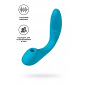 Голубой многофункциональный вибратор Cycla - ToyFa