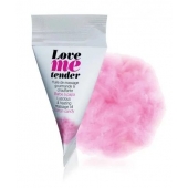 Съедобное согревающее массажное масло Love Me Tender Cotton Candy с ароматом сладкой ваты - 10 мл. - Love to Love - купить с доставкой в Набережных Челнах