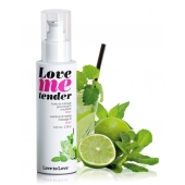 Съедобное согревающее массажное масло Love Me Tender Mojito с ароматом мохито - 100 мл. - Love to Love - купить с доставкой в Набережных Челнах