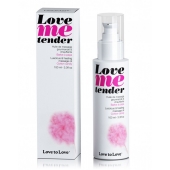 Съедобное согревающее массажное масло Love Me Tender Cotton Candy с ароматом сладкой ваты - 100 мл. - Love to Love - купить с доставкой в Набережных Челнах