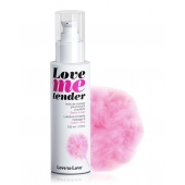 Съедобное согревающее массажное масло Love Me Tender Cotton Candy с ароматом сладкой ваты - 100 мл. - Love to Love - купить с доставкой в Набережных Челнах