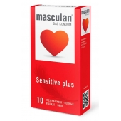 Презервативы Masculan Sensitive plus - 10 шт. - Masculan - купить с доставкой в Набережных Челнах