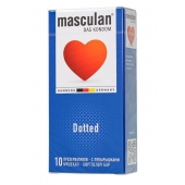 Презервативы с пупырышками Masculan Dotted - 10 шт. - Masculan - купить с доставкой в Набережных Челнах