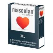 Презервативы увеличенного размера Masculan XXL - 3 шт. - Masculan - купить с доставкой в Набережных Челнах