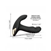 Черный вибромассажер простаты Multi P-Joy с 3 моторами - Dorcel - в Набережных Челнах купить с доставкой