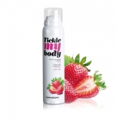 Массажная хрустящая пенка Tickle My Body Strawberry с ароматом клубники - 150 мл. - Love to Love - купить с доставкой в Набережных Челнах