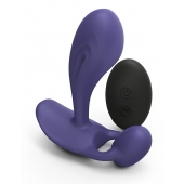 Темно-синий вибромассажер Witty P G Vibrator with Remote Control - Love to Love - в Набережных Челнах купить с доставкой