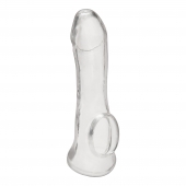 Прозрачная насадка на пенис Transparent Penis Enhancing Sleeve Extension - 15,9 см. - BlueLine - в Набережных Челнах купить с доставкой