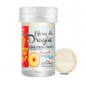 Интимный гель Esferas do Dragao Hot Ball с охлаждающе-разогревающим эффектом (2 шарика по 3 гр.) - HotFlowers - купить с доставкой в Набережных Челнах