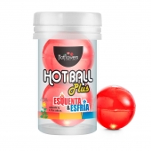Лубрикант на масляной основе Hot Ball Plus с охлаждающе-разогревающим эффектом (2 шарика по 3 гр.) - HotFlowers - купить с доставкой в Набережных Челнах