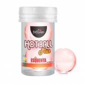 Лубрикант на масляной основе Hot Ball Plus с разогревающим эффектом (2 шарика по 3 гр.) - HotFlowers - купить с доставкой в Набережных Челнах