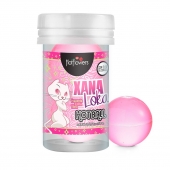 Лубрикант на силиконовой основе с эффектом вибрации Xana Loka Hot Ball (2 шарика по 3 гр.) - HotFlowers - купить с доставкой в Набережных Челнах