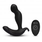 Черный анальный стимулятор с вращением и вибрацией 360 Plug - 13 см. - b-Vibe - в Набережных Челнах купить с доставкой