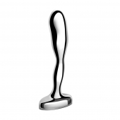 Стальной стимулятор простаты Stainless Steel Prostate Plug - 11,5 см. - b-Vibe - в Набережных Челнах купить с доставкой