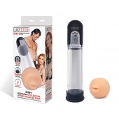 Автоматическая вакуумная помпа-мастурбатор Blowjob Auto Sucker Penis Enlarger Pump - Lux Fetish - в Набережных Челнах купить с доставкой