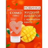 Возбуждающий интимный гель Cosmo Vibro с ароматом манго - 50 гр. - Биоритм - купить с доставкой в Набережных Челнах