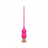 Розовый тонкий стимулятор Nipple Vibrator - 23 см. - I-MOON - купить с доставкой в Набережных Челнах