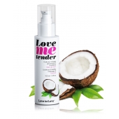 Съедобное согревающее массажное масло Love Me Tender Cocos с ароматом кокоса - 100 мл. - Love to Love - купить с доставкой в Набережных Челнах