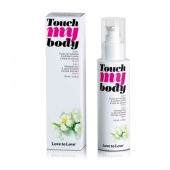 Силиконовый лубрикант 2-в-1 Touch My Body с ароматом моной - 100 мл. - Love to Love - купить с доставкой в Набережных Челнах