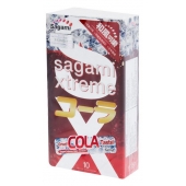 Ароматизированные презервативы Sagami Xtreme COLA - 10 шт. - Sagami - купить с доставкой в Набережных Челнах