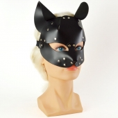 Черная кржаная маска Pussy - Sitabella - купить с доставкой в Набережных Челнах