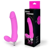 Розовый безремневой страпон Sexy Friend - 1137 - купить с доставкой в Набережных Челнах