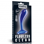 Синяя анальная втулка Flawless Clear Prostate Plug 6.0 - 15 см. - Lovetoy - в Набережных Челнах купить с доставкой
