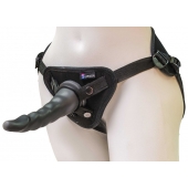 Комплект из трусиков Harness и двух насадок - 20,5 и 18 см. - LOVETOY (А-Полимер) - купить с доставкой в Набережных Челнах