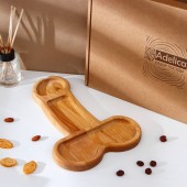 Деревянное блюдо для подачи в форме члена (32,5 х 20 х 1,7 см) - Сима-Ленд - купить с доставкой в Набережных Челнах