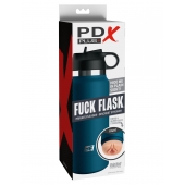 Мастурбатор-вагина в синей колбе F*ck Flask - Pipedream - в Набережных Челнах купить с доставкой