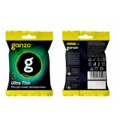 Ультратонкие презервативы Ganzo Ultra thin в мягкой упаковке - 3 шт. - Ganzo - купить с доставкой в Набережных Челнах