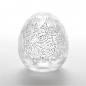 Мастурбатор-яйцо Keith Haring EGG PARTY - Tenga - в Набережных Челнах купить с доставкой