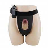 Полый вибрострапон на регулируемых трусиках Draven - 17,5 см. - Baile - купить с доставкой в Набережных Челнах