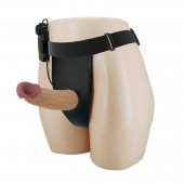 Полый вибрострапон на регулируемых трусиках Draven - 17,5 см. - Baile - купить с доставкой в Набережных Челнах