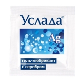 Гель-лубрикант «Услада с серебром» - 3 гр. - Биоритм - купить с доставкой в Набережных Челнах