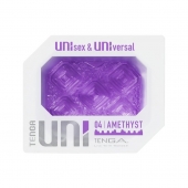 Фиолетовый мастурбатор-стимулятор Tenga Uni Amethyst - Tenga - в Набережных Челнах купить с доставкой