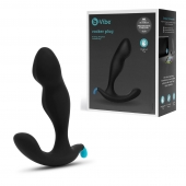 Черный утяжеленный анальный стимулятор Rocker Plug - 12 см. - b-Vibe - в Набережных Челнах купить с доставкой