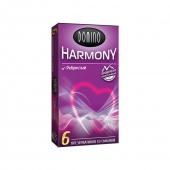 Презервативы с рёбрышками Domino Harmony - 6 шт. - Domino - купить с доставкой в Набережных Челнах