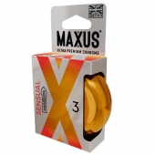 Презервативы анатомической формы Maxus Sensual - 3 шт. - Maxus - купить с доставкой в Набережных Челнах