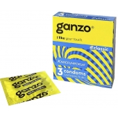 Классические презервативы с обильной смазкой Ganzo Classic - 3 шт. - Ganzo - купить с доставкой в Набережных Челнах
