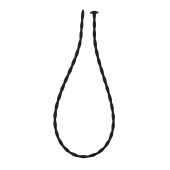 Черный уретральный массажер Glide Medium - 30 см. - Lola Games - купить с доставкой в Набережных Челнах