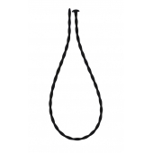 Черный уретральный массажер Glide Small - 30 см. - Lola Games - купить с доставкой в Набережных Челнах