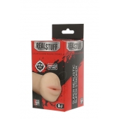 Нежный мастурбатор-ротик REALSTUFF 5INCH MASTURBATOR BJ - Dream Toys - в Набережных Челнах купить с доставкой