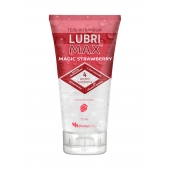 Интимный гель-смазка на водной основе Lubrimax Magic Strawberry - 75 мл. - ИнтелБИО - купить с доставкой в Набережных Челнах