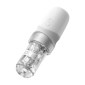 Белый автоматический мастурбатор Extra Sauce - Sauce - в Набережных Челнах купить с доставкой