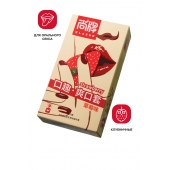 Презервативы Elasun Strawberry с аромато клубники - 10 шт. - Elasun - купить с доставкой в Набережных Челнах