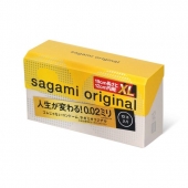 Презервативы увеличенного размера Sagami Original 0.02 XL-size - 12 шт. - Sagami - купить с доставкой в Набережных Челнах
