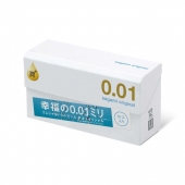 Увлажнённые презервативы Sagami Original 0.01 Extra Lub - 12 шт. - Sagami - купить с доставкой в Набережных Челнах