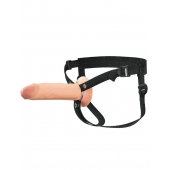 Полый страпон на ремнях 8’’ Hollow Silicone Strap-on - Pipedream - купить с доставкой в Набережных Челнах